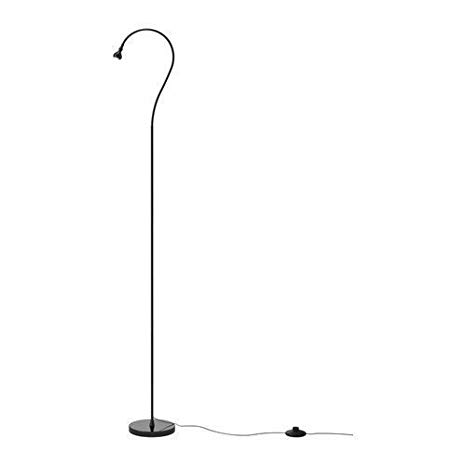 Ikea Jansjo Floor/Reading Lamp, Black - Led Floor Lamps For Reading