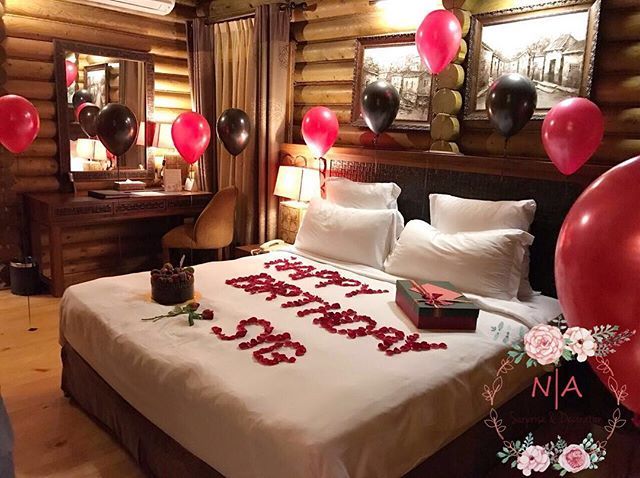 Room decoration for birthday surprise ❤ #surpriseplannermelaka