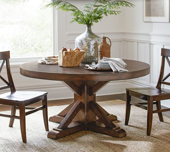 Benchwright Pedestal Dining Table