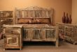 LMT | Minimized White Wash Rustic Bedroom Set | Dallas Designer