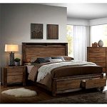 Amazon.com: Furniture of America Nangetti Rustic 2 Piece Queen