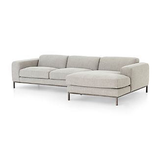 Small Scale Sectional Sofas | Crate and Barrel
