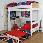 High Sleeper Loft Beds with Sofabed Futon, Sofa, Desk & Storage