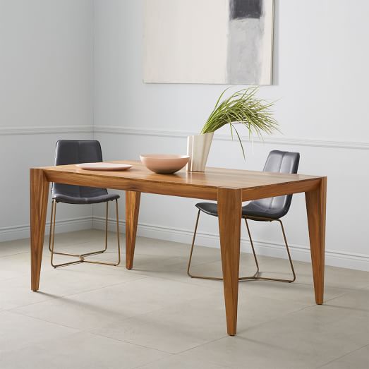 Anderson Solid Wood Dining Table - Caramel | west elm