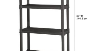 Sterilite® 4-Shelf Storage Unit - Gray : Target