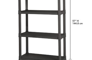 Sterilite® 4-Shelf Storage Unit - Gray : Target