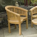 Conchal Teak Garden Armchair - Teak Outdoor Furniture by Reforest Teak