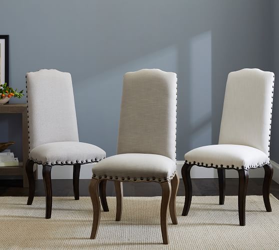 Calais Upholstered Dining Chair | Pottery Barn
