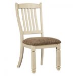 Set Of 2 Bolanburg Upholstered Dining Chair Beige/White - Signature