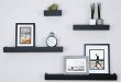 Amazon.com: Ballucci Modern Ledge Wall Shelves, Set of 4, Black