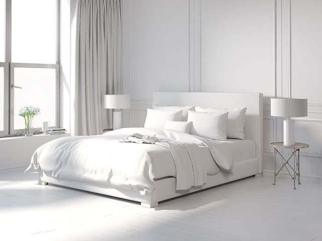 54 Amazing All-White Bedroom Ideas | The Sleep Judge