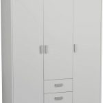 Buy Argos Home New Capella 3 Door 3 Drawer Wardrobe - White