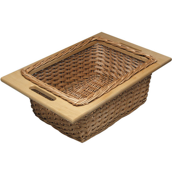 Hafele Pull-Out Wicker Baskets For 15'' or 18
