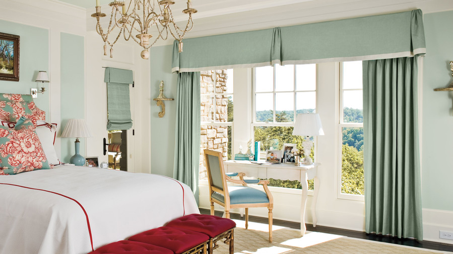 Bedroom Window Treatments - Southern Living