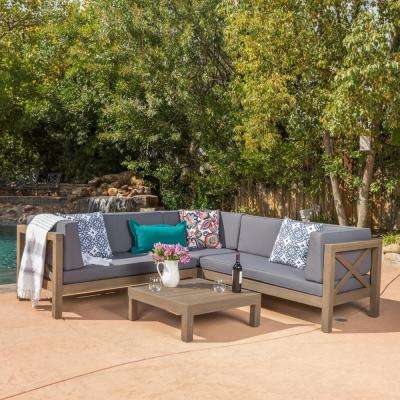 Wood - Noble House - Patio Furniture - Outdoors - The Home Depot