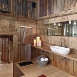 45 Stylish And Cozy Wooden Bathroom Designs - DigsDigs
