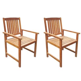Wooden Garden Chairs | Wayfair.co.uk