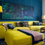How To Design With And Around A Yellow Living Room Sofa