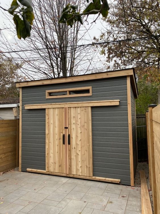 Sunlit Sanctuary: A Garden Shed Filled with Natural Light