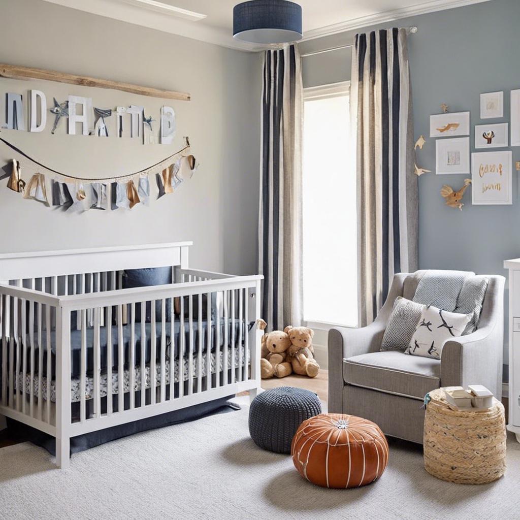 Timeless Sports Theme Nursery⁢ Design for‌ Baby Boy