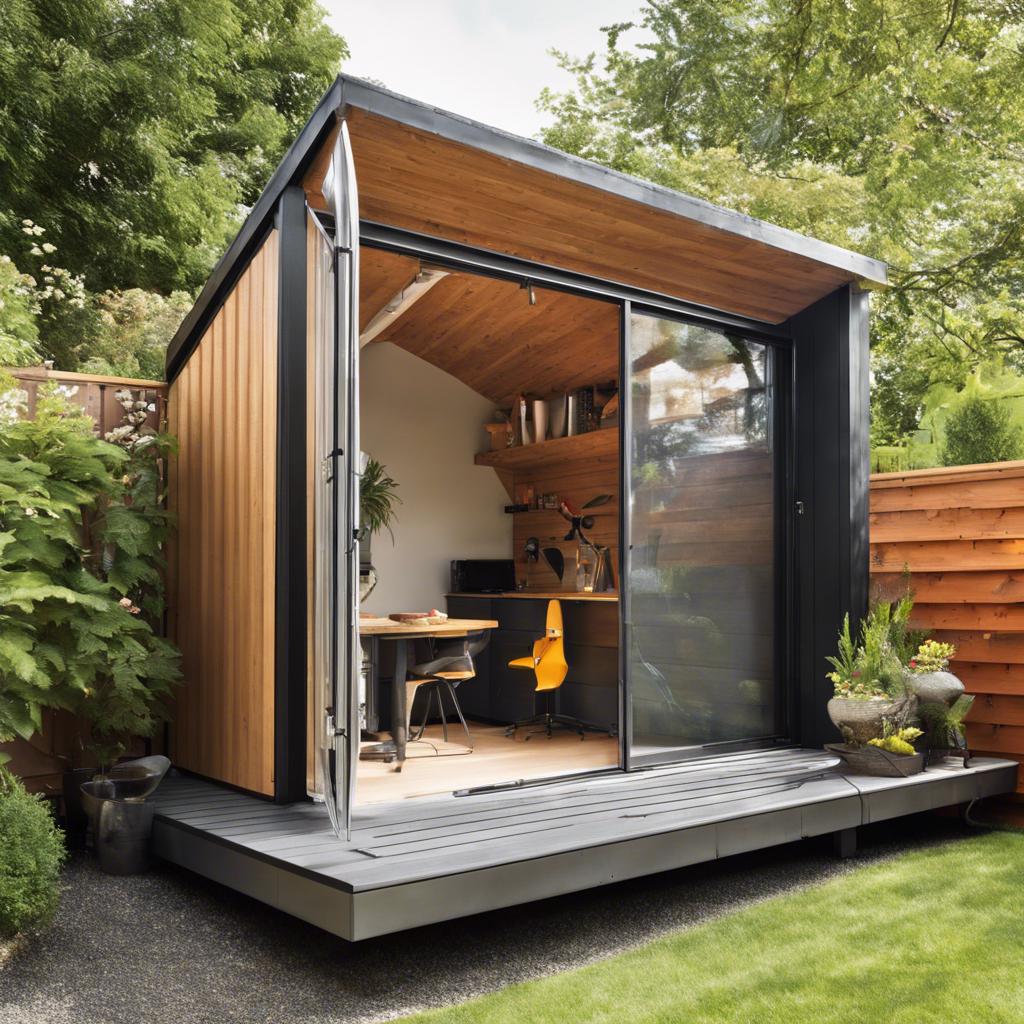 Incorporating Greenery: Enhancing Your Modern Shed in the ⁤Backyard