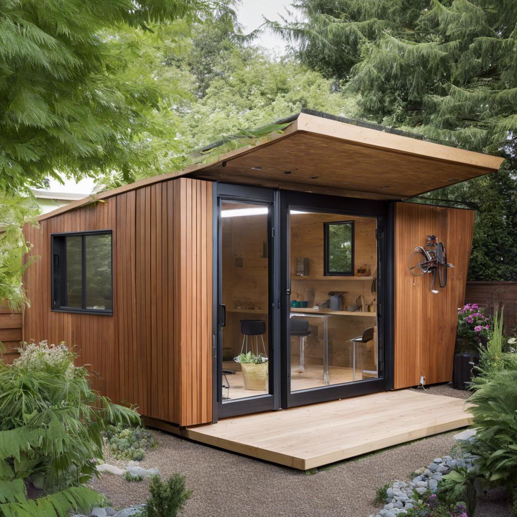 Multi-Functional Modern Shed ‌Designs for Backyard Bliss