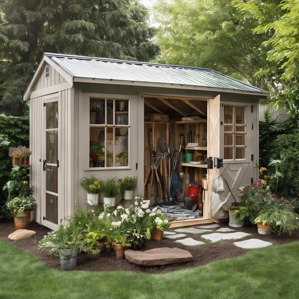 Enhancing Curb Appeal with⁤ a Thoughtful Backyard Shed⁤ Design