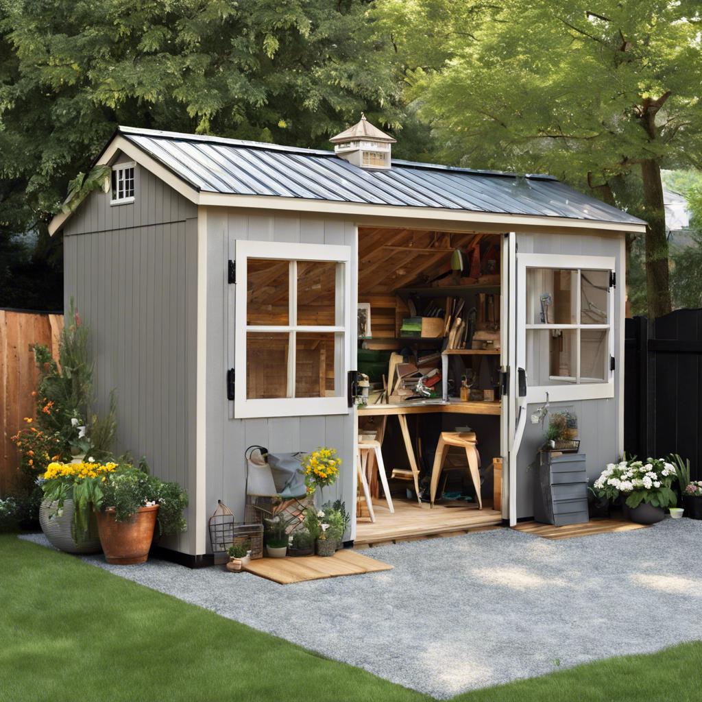 Incorporating ​Functional ⁢Storage Solutions in Your Backyard Shed ​Design