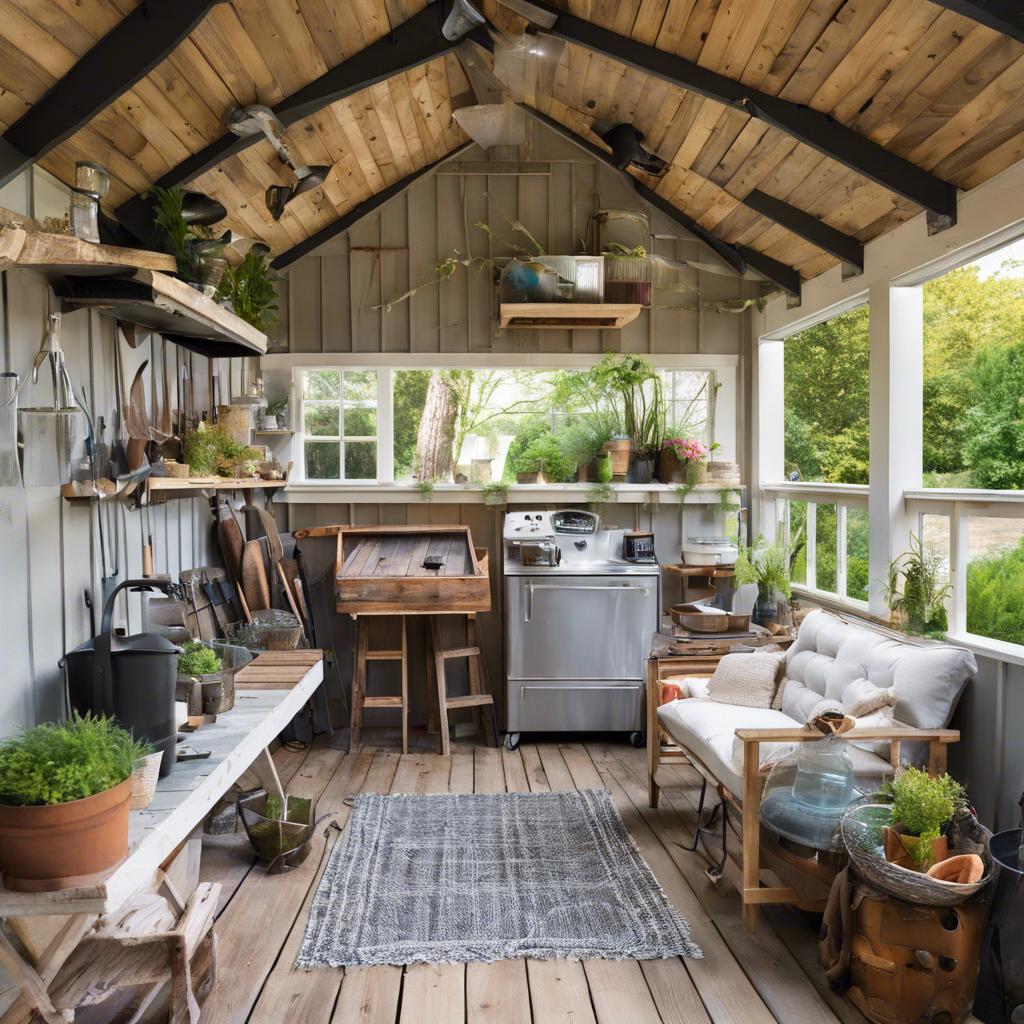 Personalizing Your ​Backyard Shed: Adding⁤ Flair⁤ with Décor and‌ Furniture