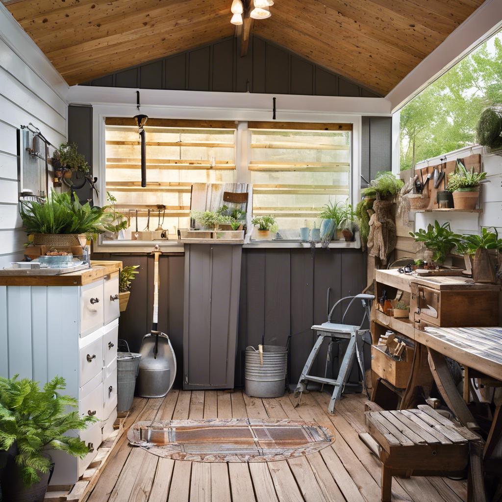 Turning⁣ Your Backyard​ Shed into a Miniature Guest House