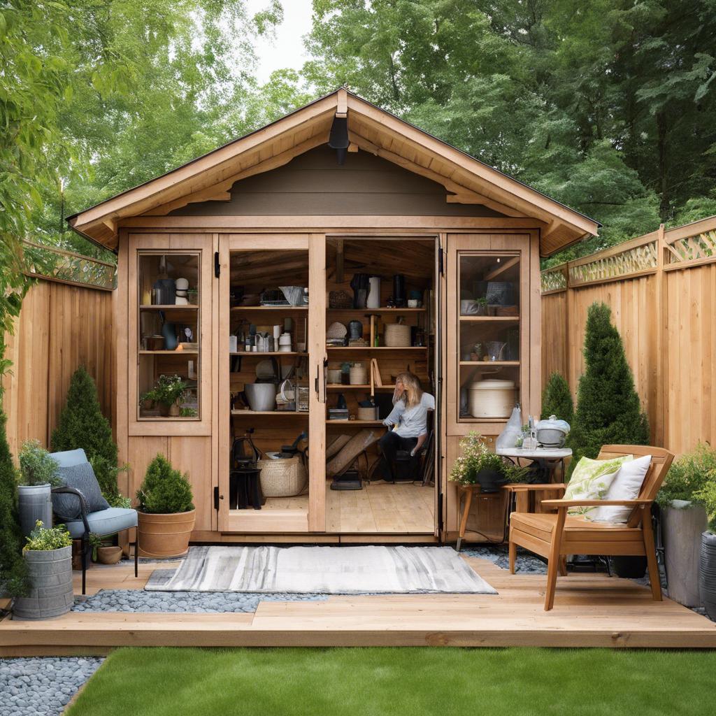 Creating a Functional Outdoor Kitchen in Your Backyard Shed