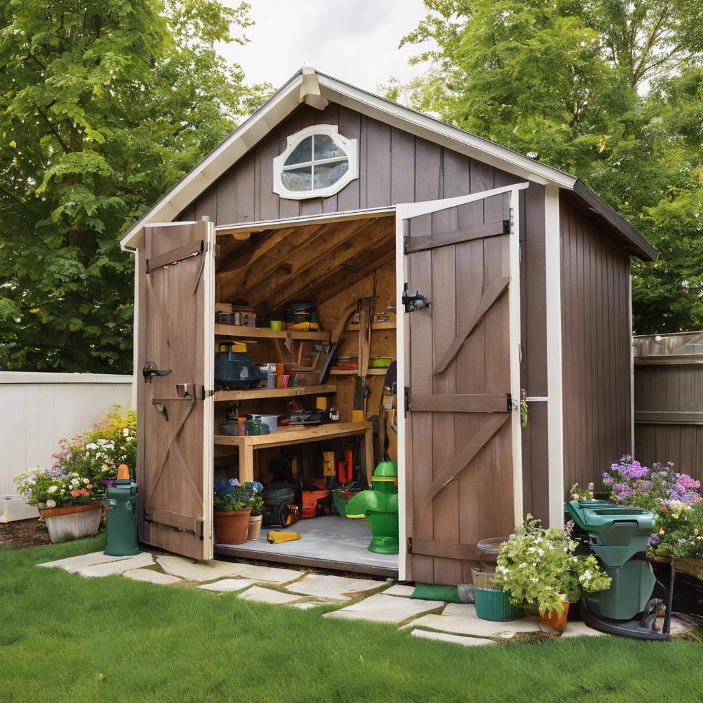 Innovative Storage Solutions for Your Backyard Shed ⁤Design