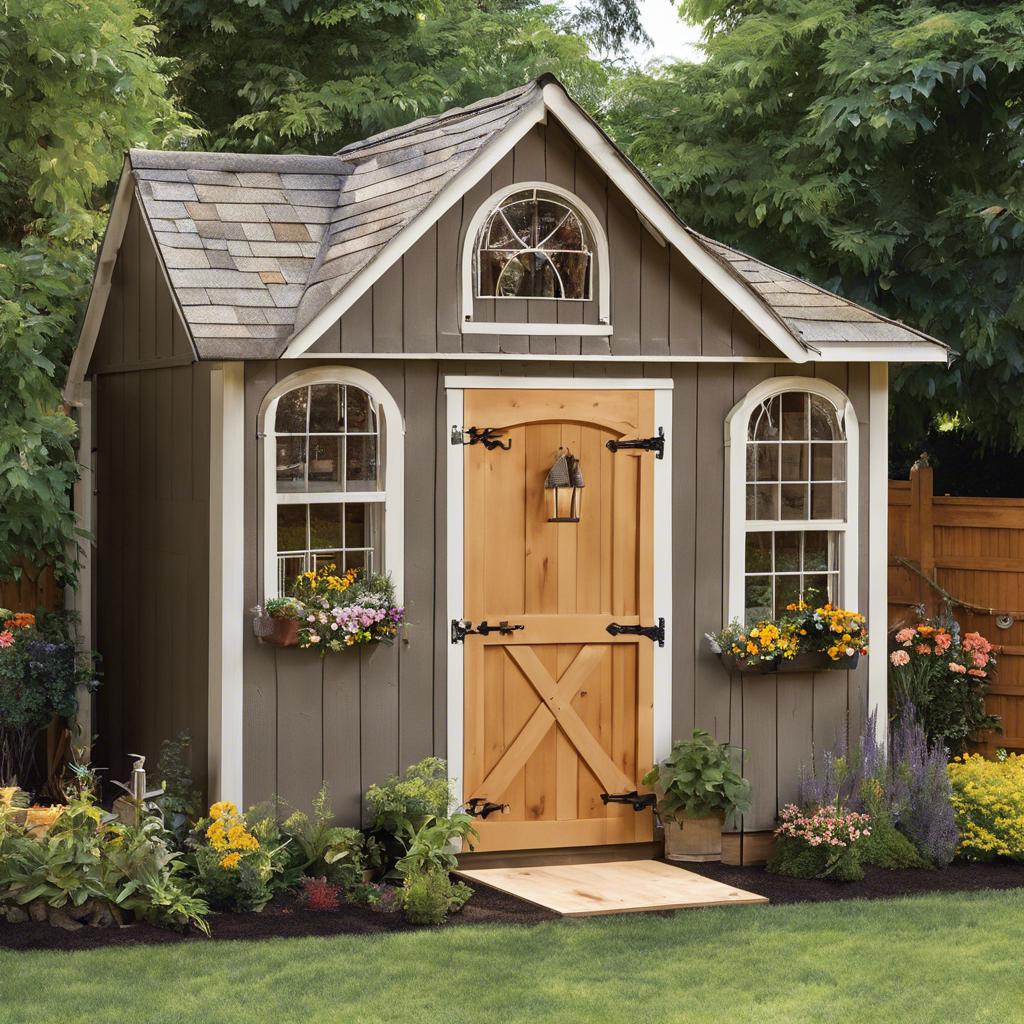 Selecting the Right ​Materials for Your ‌Backyard Shed Design