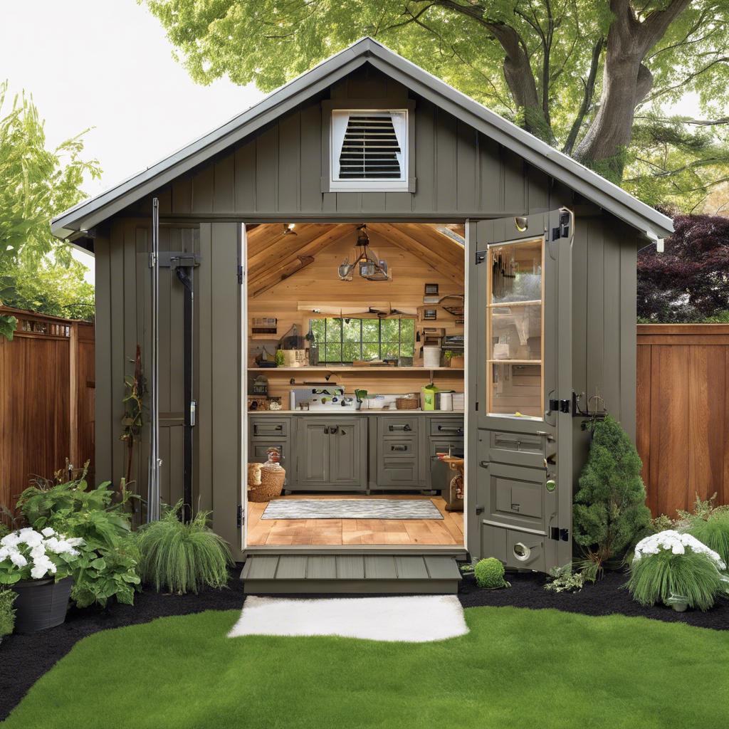 Functional ⁢Layout Ideas for Your Backyard Shed