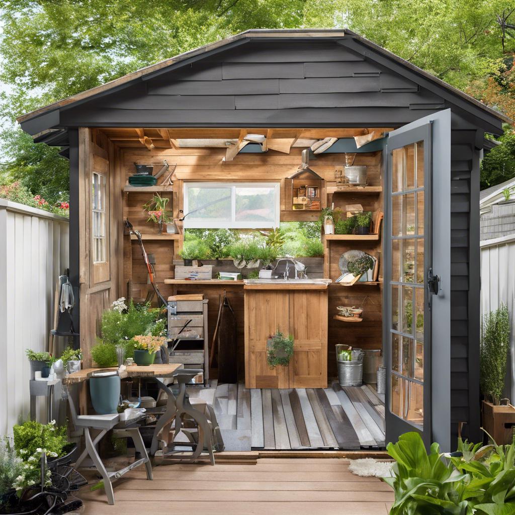 Colors and Finishes: Enhancing Your ⁢Backyard⁢ Shed⁤ Design