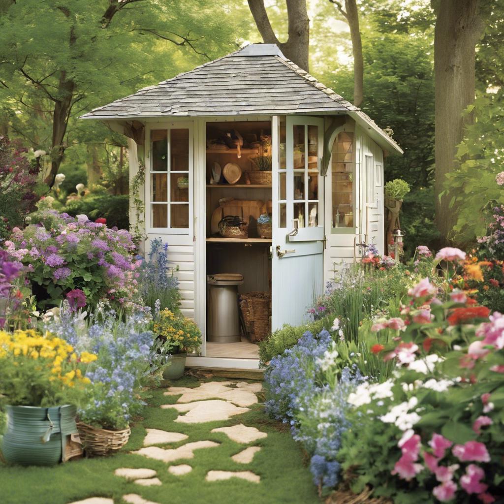 - Creating a Cozy Retreat: Furnishing Your Cottage Garden Shed