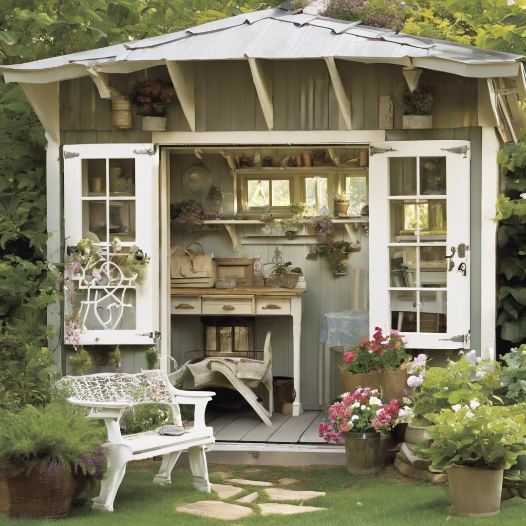 - ⁢Maximizing Storage and Organization in Your Cottage Garden Shed
