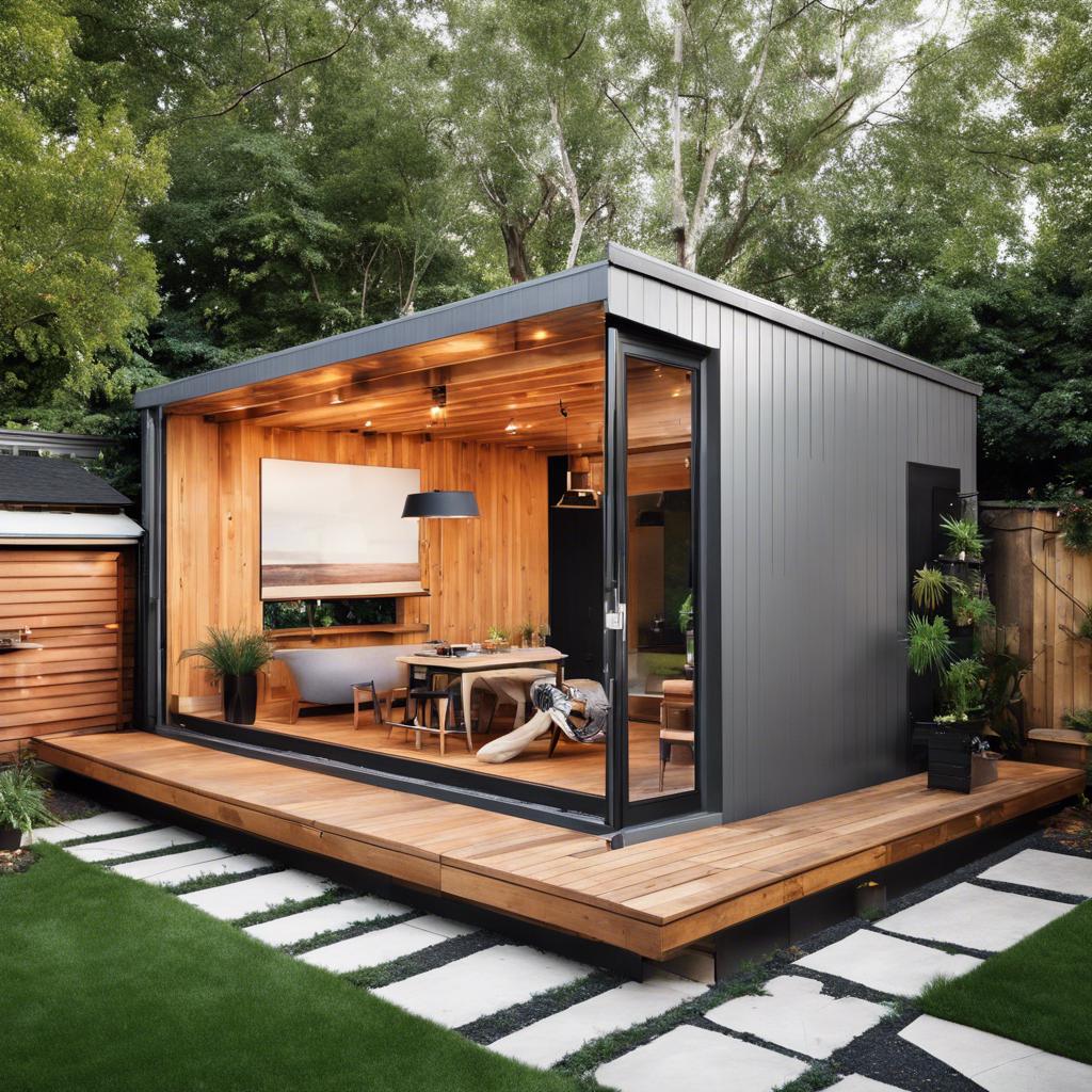 Functional and⁣ Stylish: Furnishing Ideas for Contemporary Shed ‌Spaces