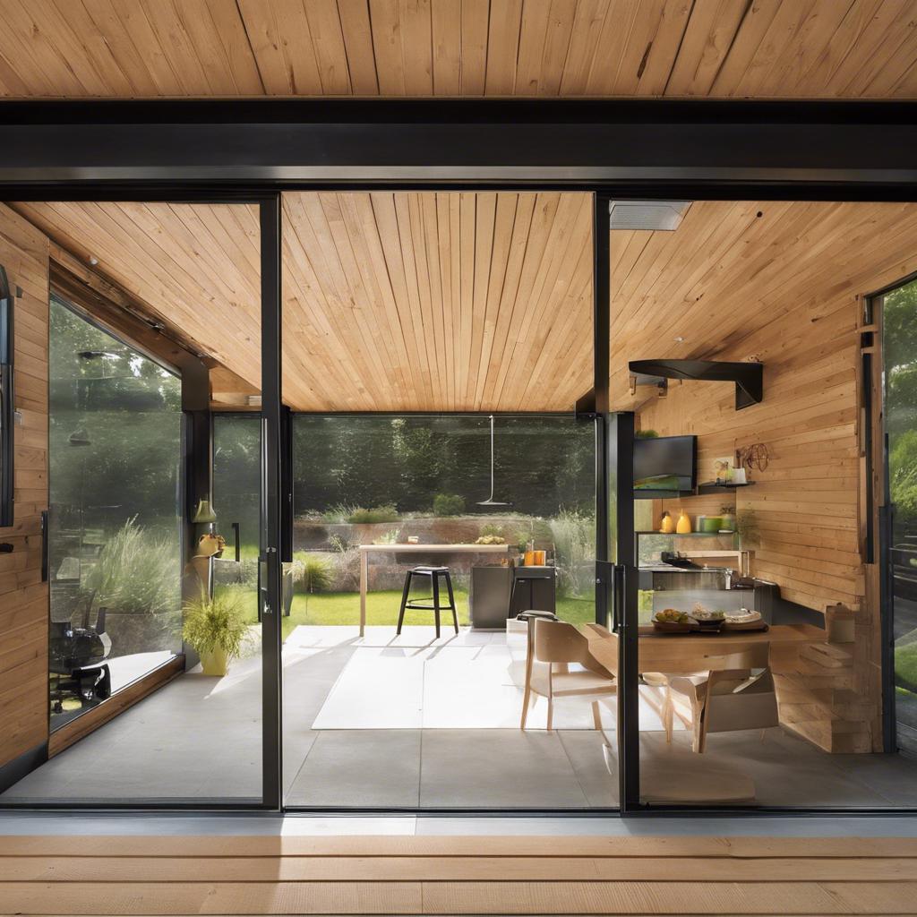 The Sleek Appeal of Contemporary Flat-Roof Sheds