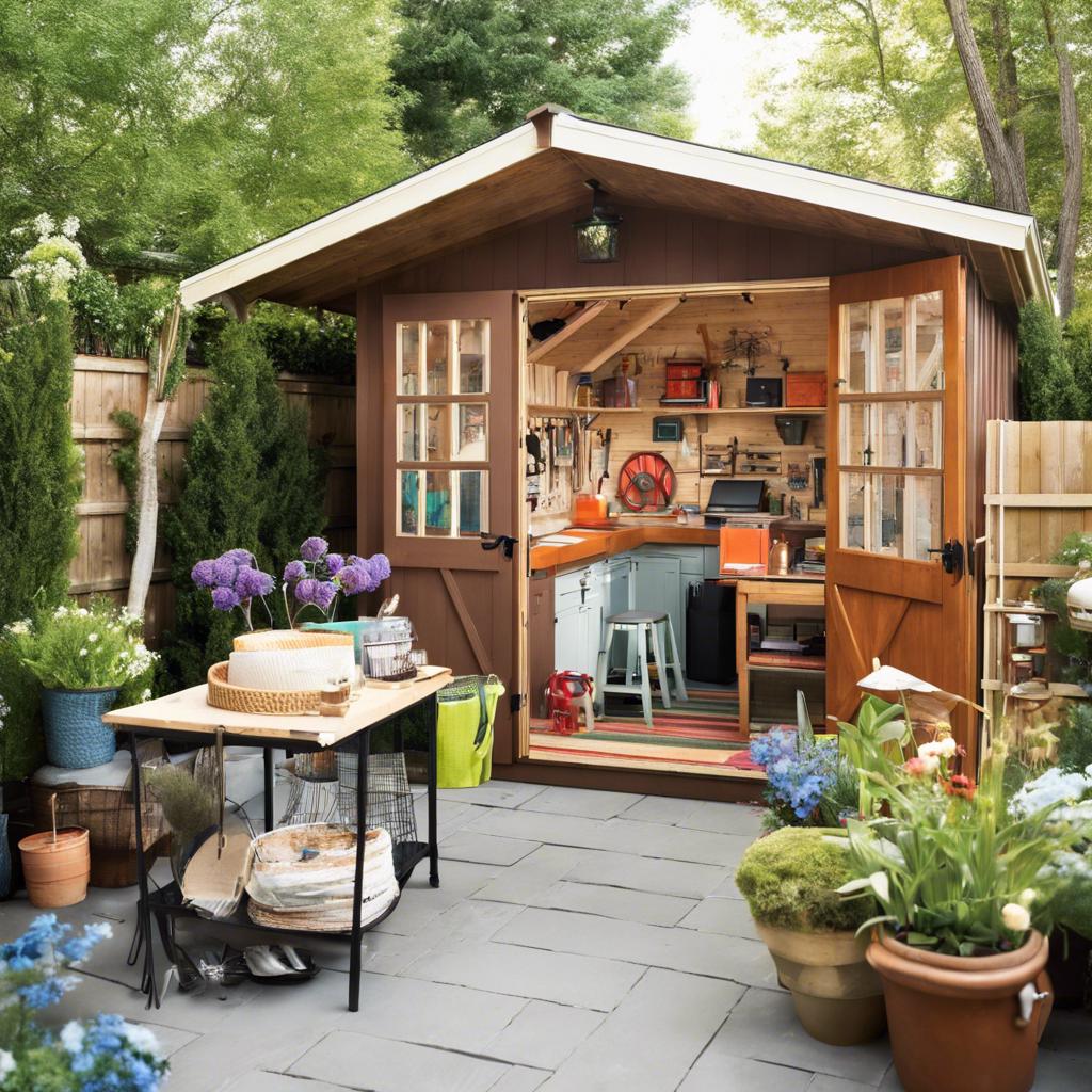 -⁢ Beyond​ Ordinary: Unique Features to Elevate Your Backyard Shed