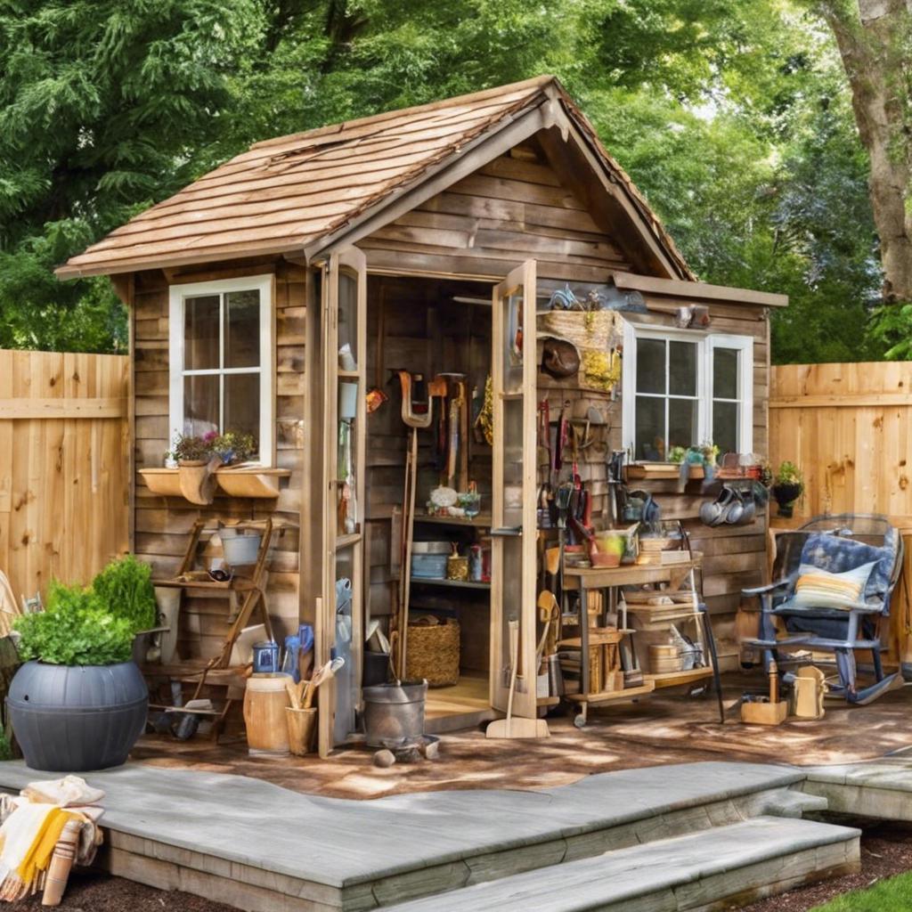 Optimizing Storage Solutions in ⁢Your Backyard Shed Design