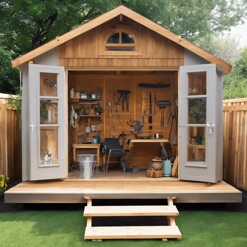 Maximizing ⁣Space: Creative Storage ⁣Solutions for Backyard Shed Designs