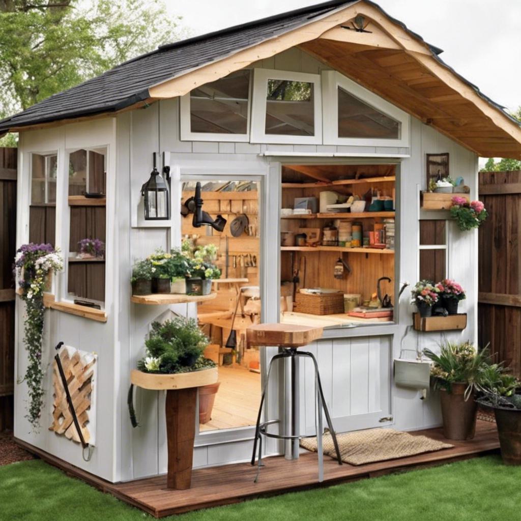 Backyard Bliss: Creating a Relaxing Atmosphere with Your Shed Design