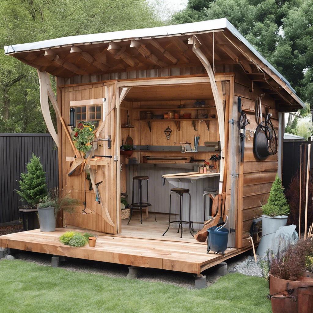 Blending In: ⁢Camouflaging Your ⁢Backyard Shed Design with the Surroundings