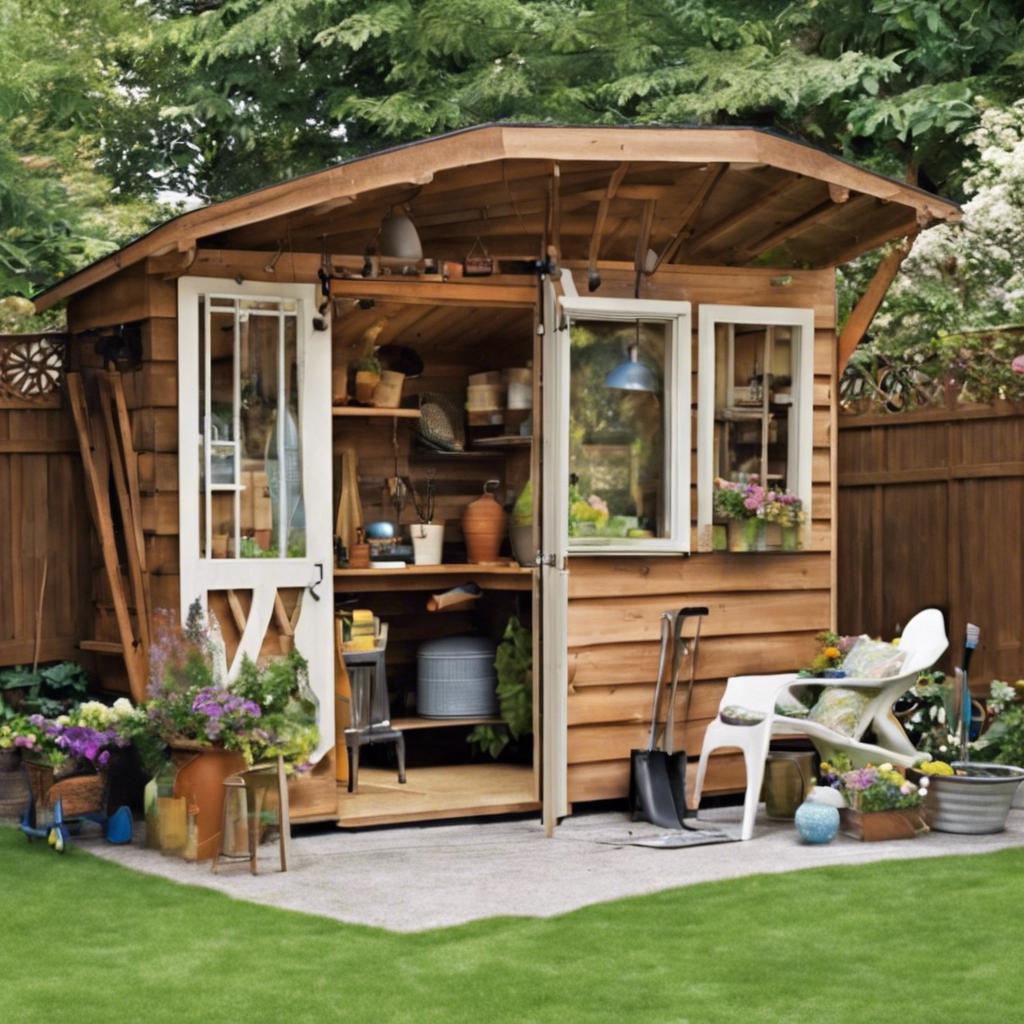 Designing a ⁢Tranquil Escape: Backyard Shed Retreat Ideas