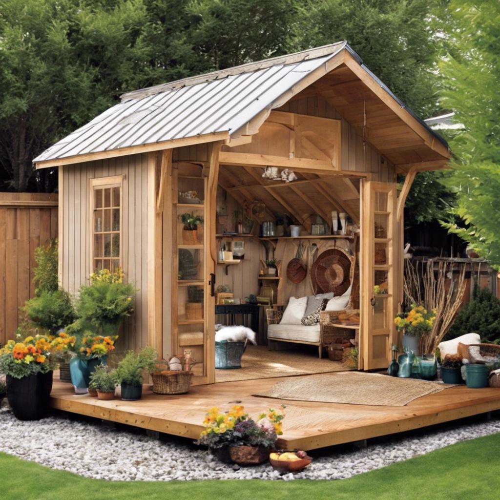 Bringing⁢ the Indoors Out: ​Cozy Decor Tips for Backyard Shed Design