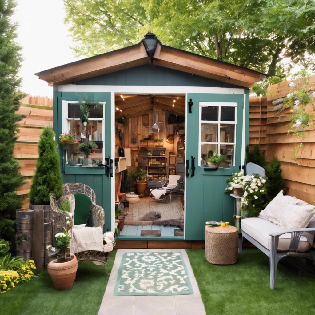 Maximizing Comfort: Adding Heating ⁣and Cooling to⁢ Your Backyard ​Shed Design