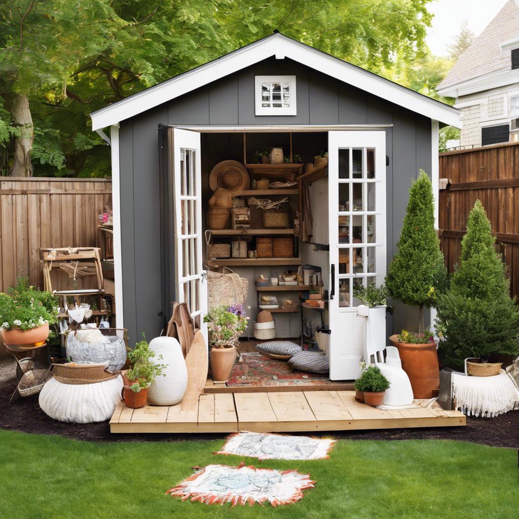 Creating a Functional Workspace in ⁣Your Backyard Shed Design