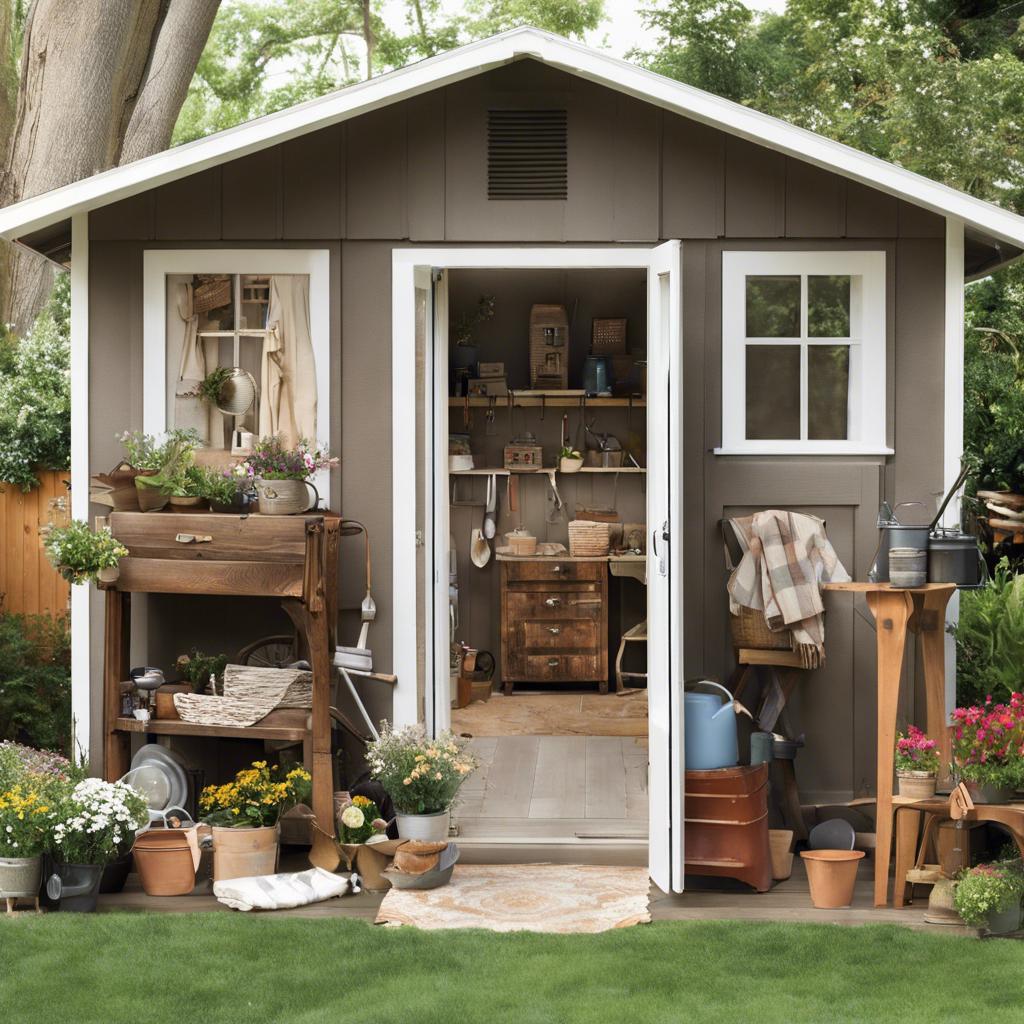 Incorporating⁣ Practical ⁣Storage Solutions⁣ in‌ Your Backyard ⁢Shed
