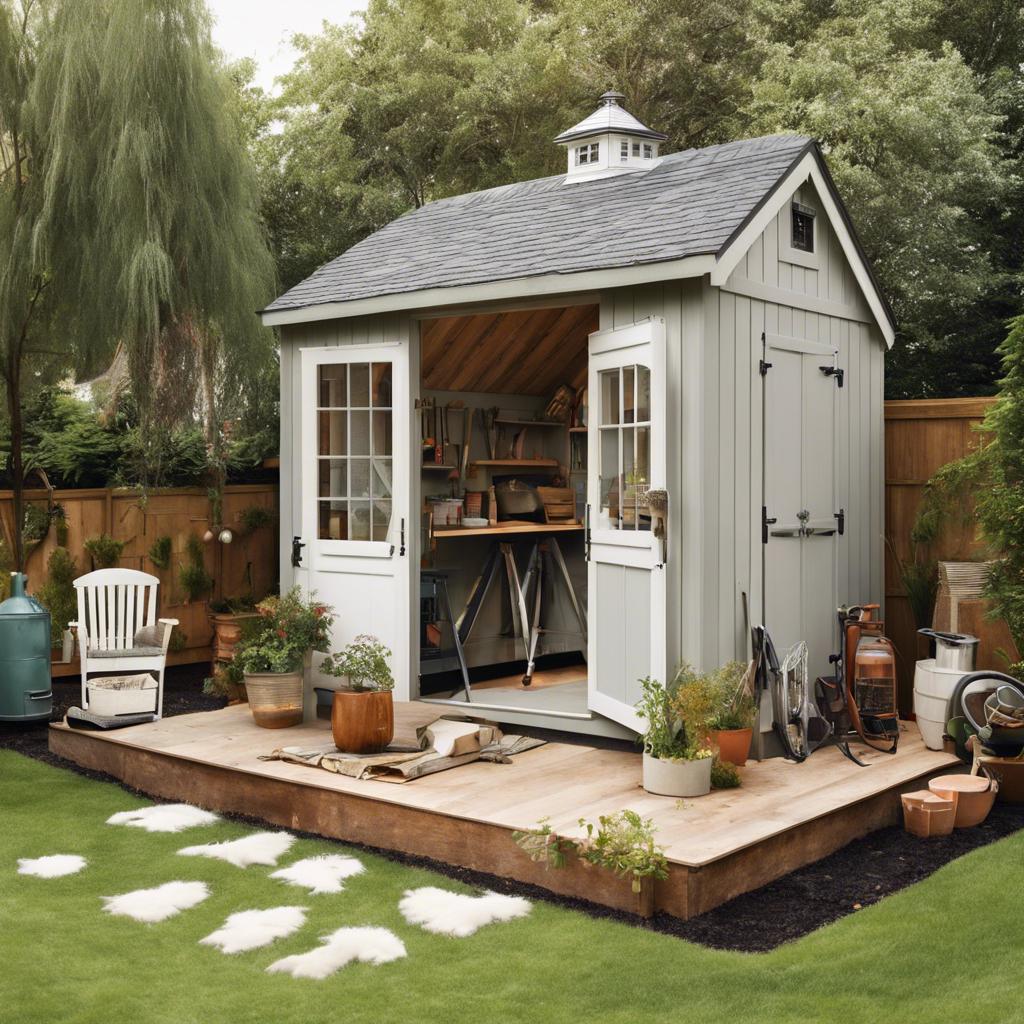 Maximizing Space Efficiency in Your Backyard⁣ Shed Design